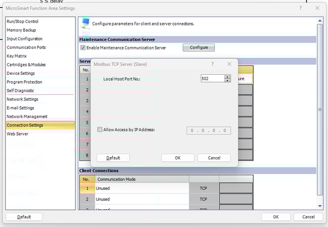 Configure Modbus-1